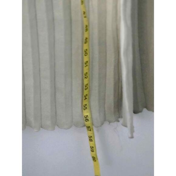 Zara Sage Green Ribbed Knit Jumpsuit – Sleeveless Wide Leg Minimalist Chic Small - Picture 3 of 7